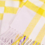 Check Cashmere Scarf