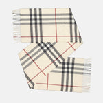 Classic Check Cashmere Scarf