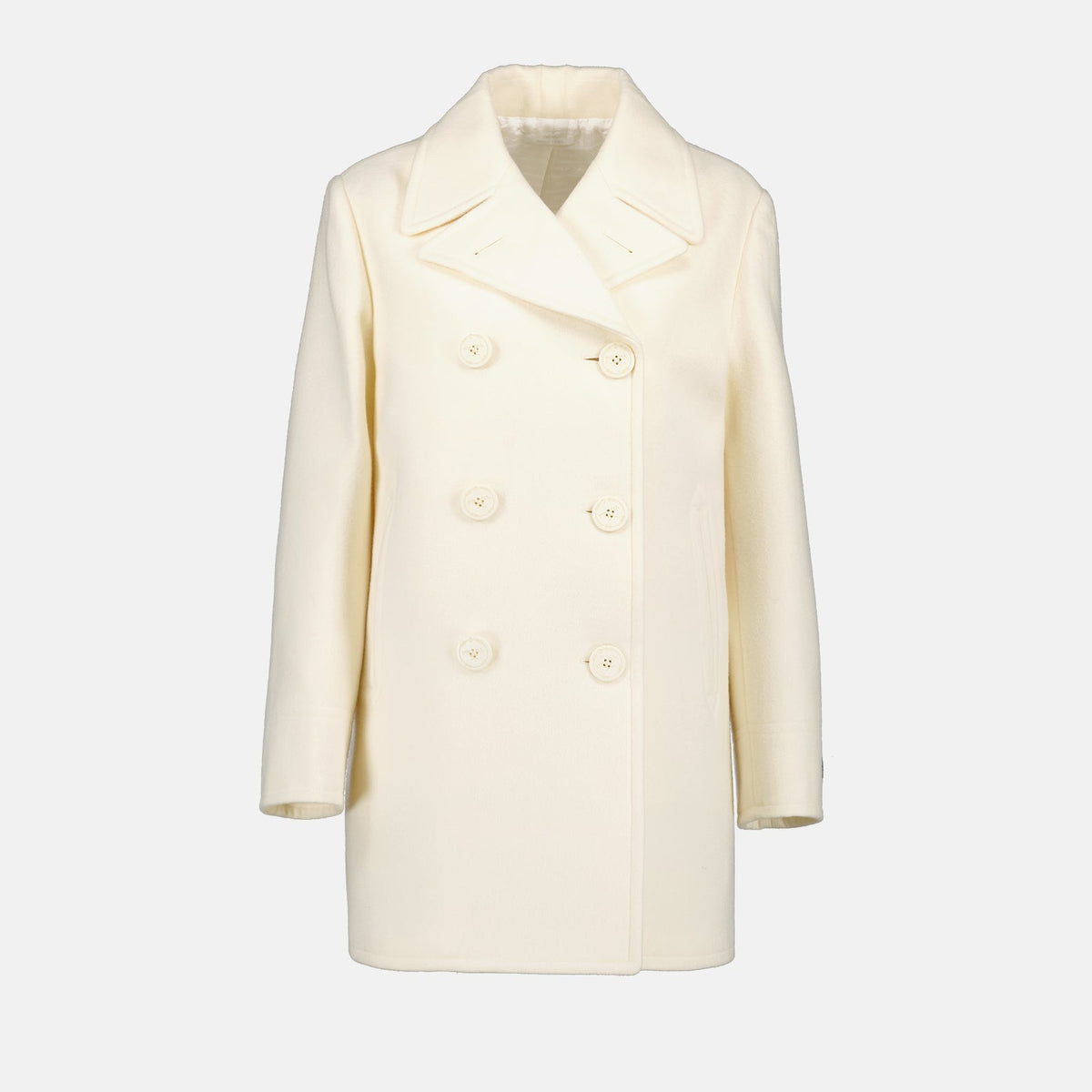 Double-breasted coat