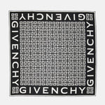 Monogram Border Scarf