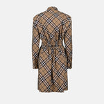 Classic Check Belted Shirt Dress