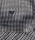 Lyocell-Cotton Micro-Print Polo Shirt