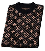 LV Brown Monogram Knit Sweater