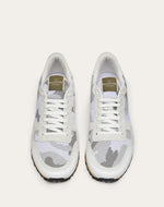 Mesh Fabric Camouflage Rockrunner Sneaker
