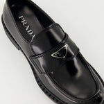 Chocolate Leather Loafers