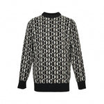 Graphic Jacquard Knit Crewneck