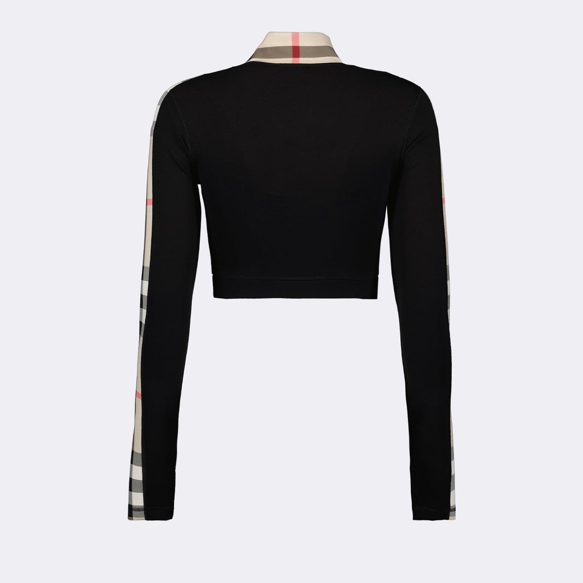 Zip-Up Cropped Top