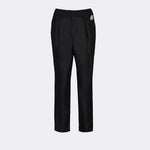 Elastic-Waist Trousers