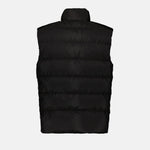 Sleeveless down jacket in Re-Nylon
