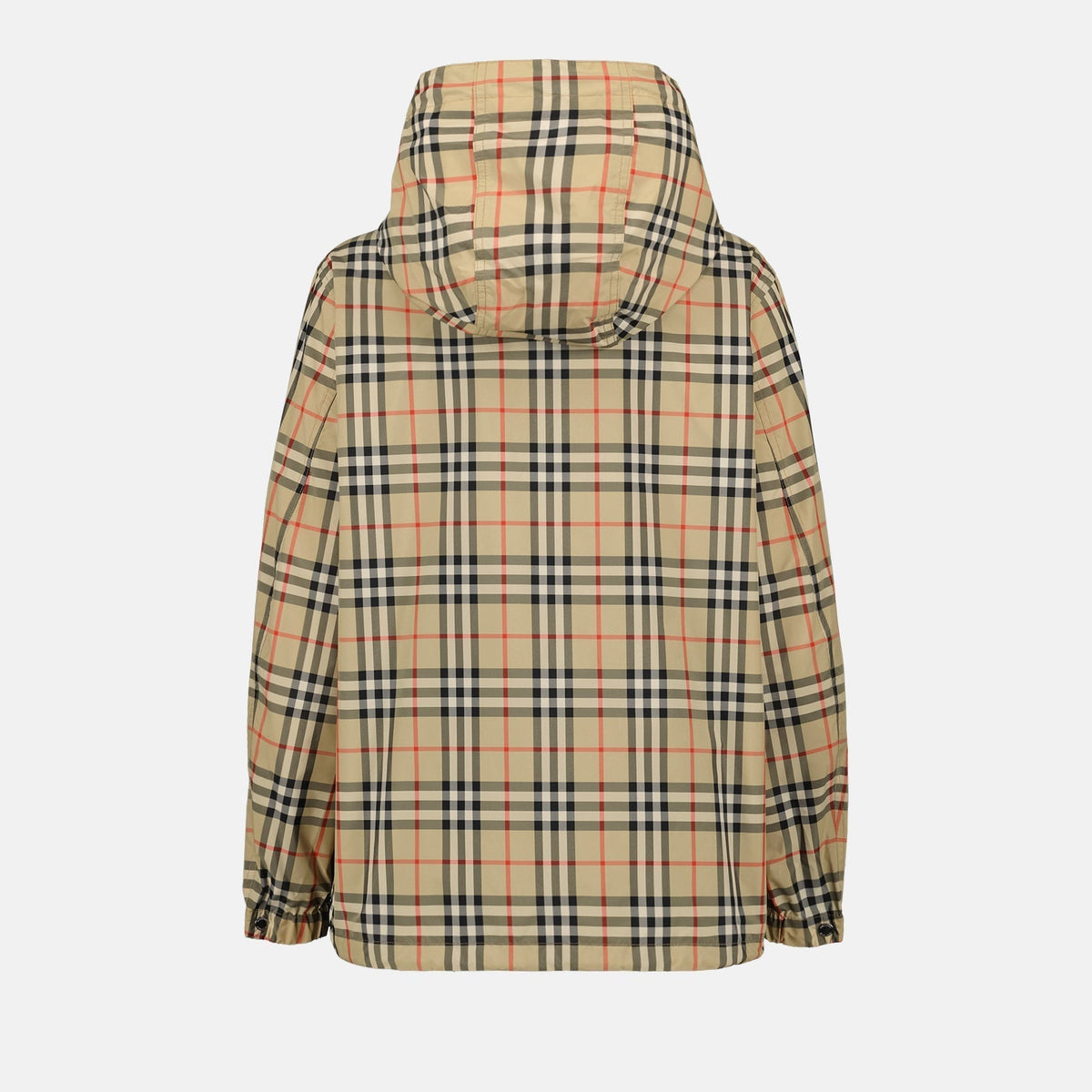 Checked Windbreaker