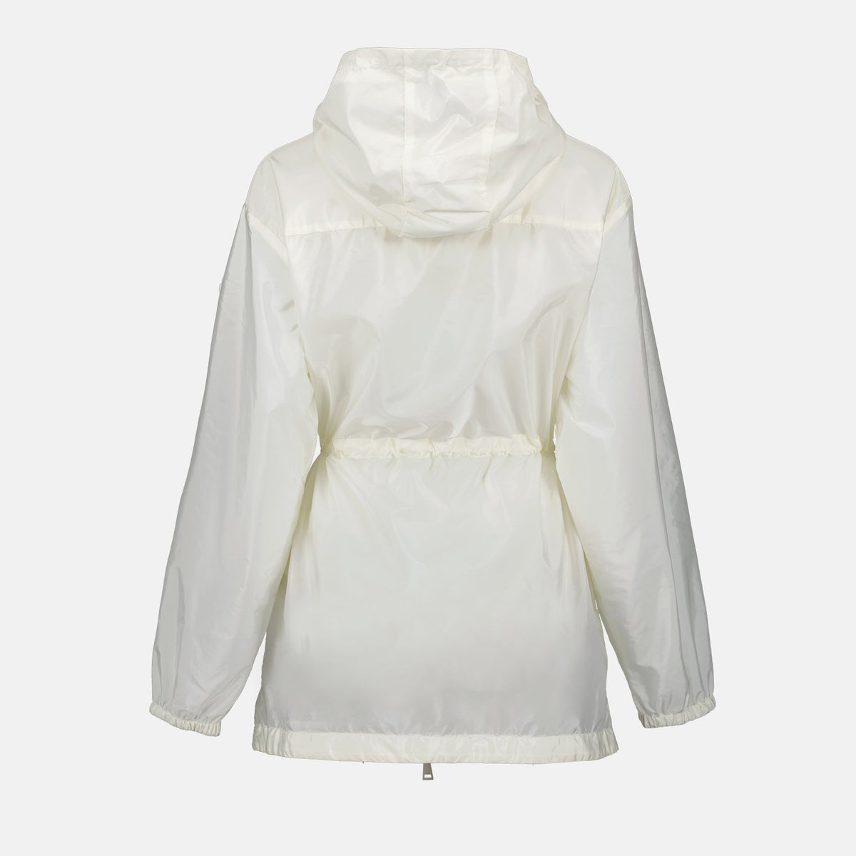 Hooded Drawstring Windbreaker Jacket