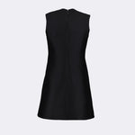 Medusa Clasp A-Line Mini Dress