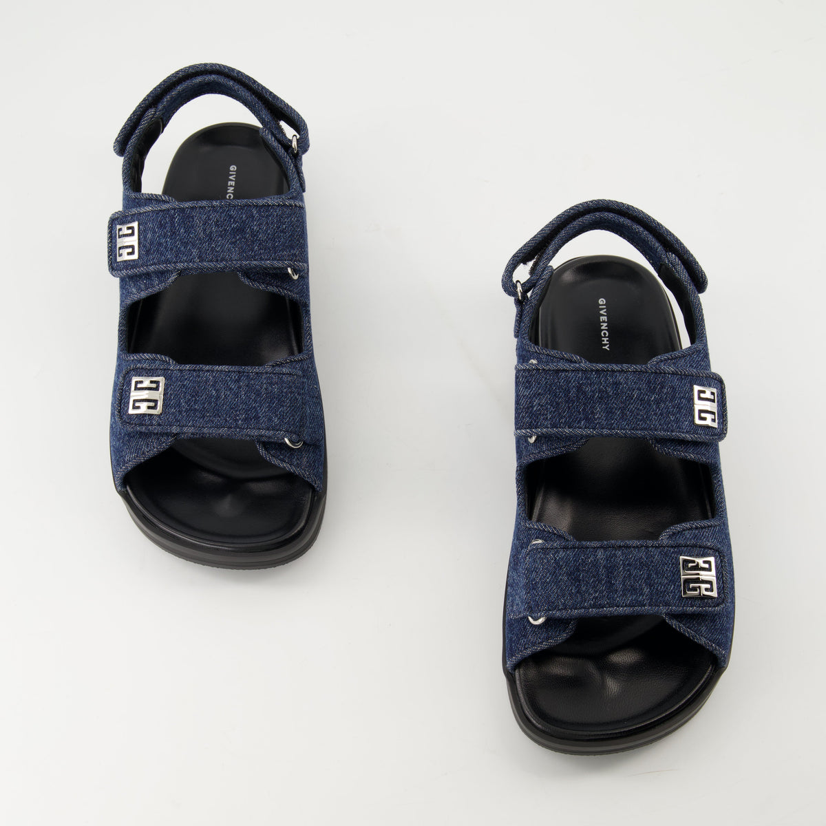 Denim Strap Sandals