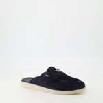 Suede Leather Mules