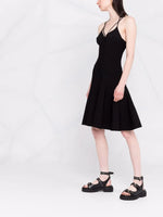 Strappy Corset Flare Mini Dress