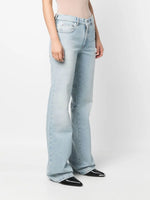 High-Rise Flared Denim Jeans