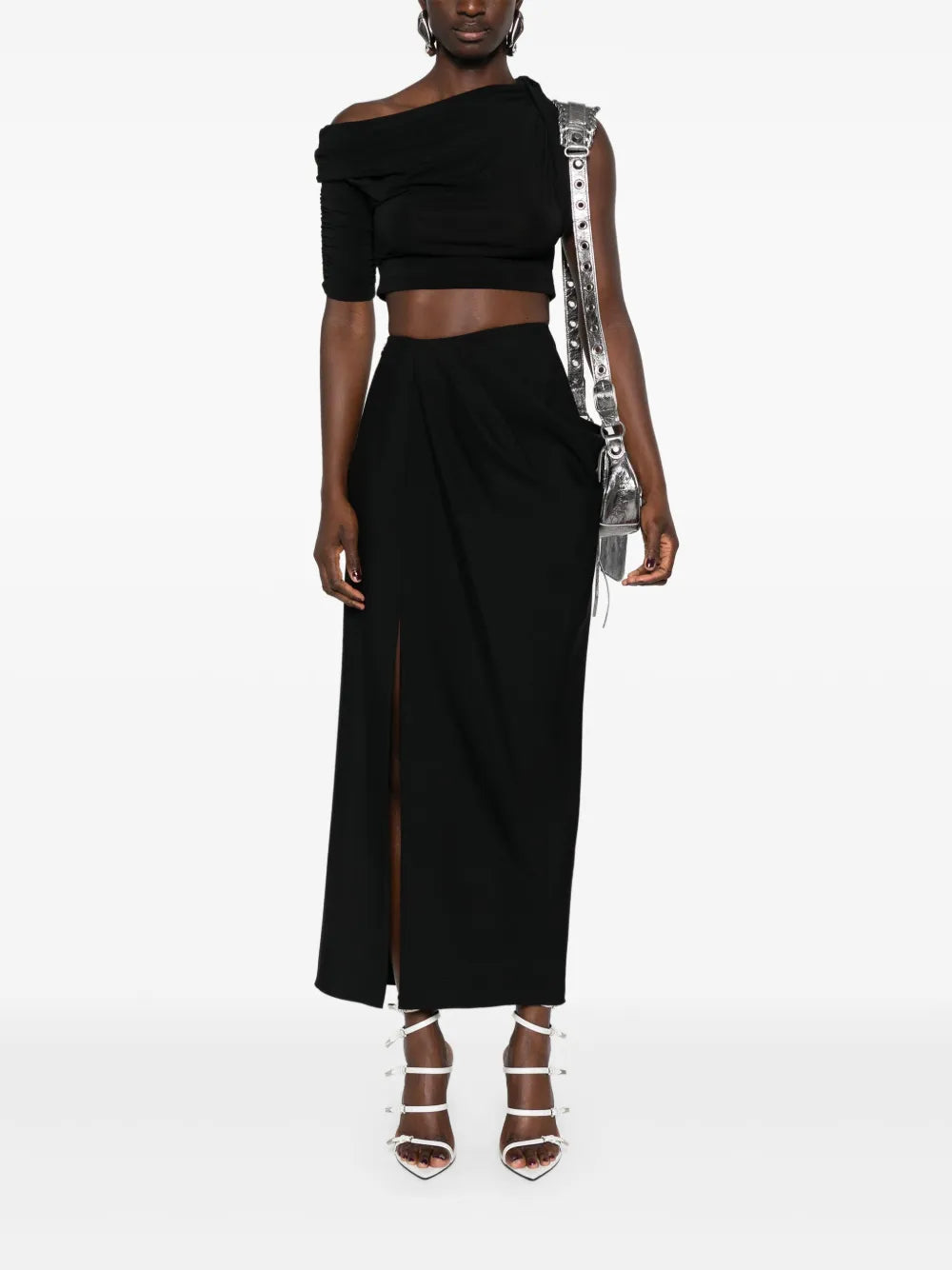 Draped skirt
