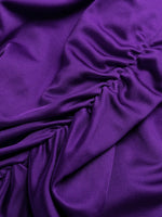 Draped Cut-Out Mini Dress