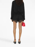 Cropped Lace Shirt