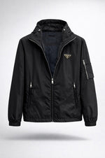 Re-Nylon Hooded Zip Jacket