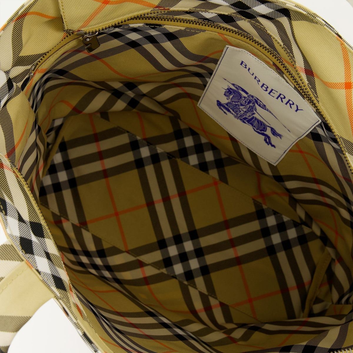 Check Tote Bag