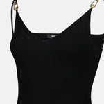 Ribbed Knit Maxi Slip Dress