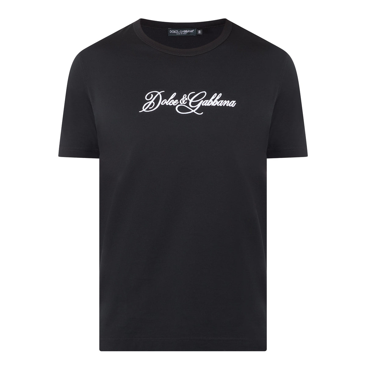 Logo Embroidered Short-Sleeved T-Shirt