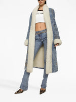 Flared Light Wash Denim Jeans