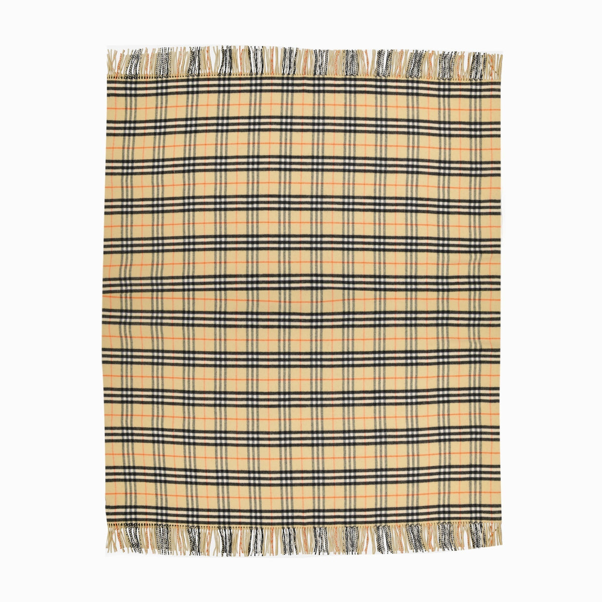 Classic Check Wool Blanket