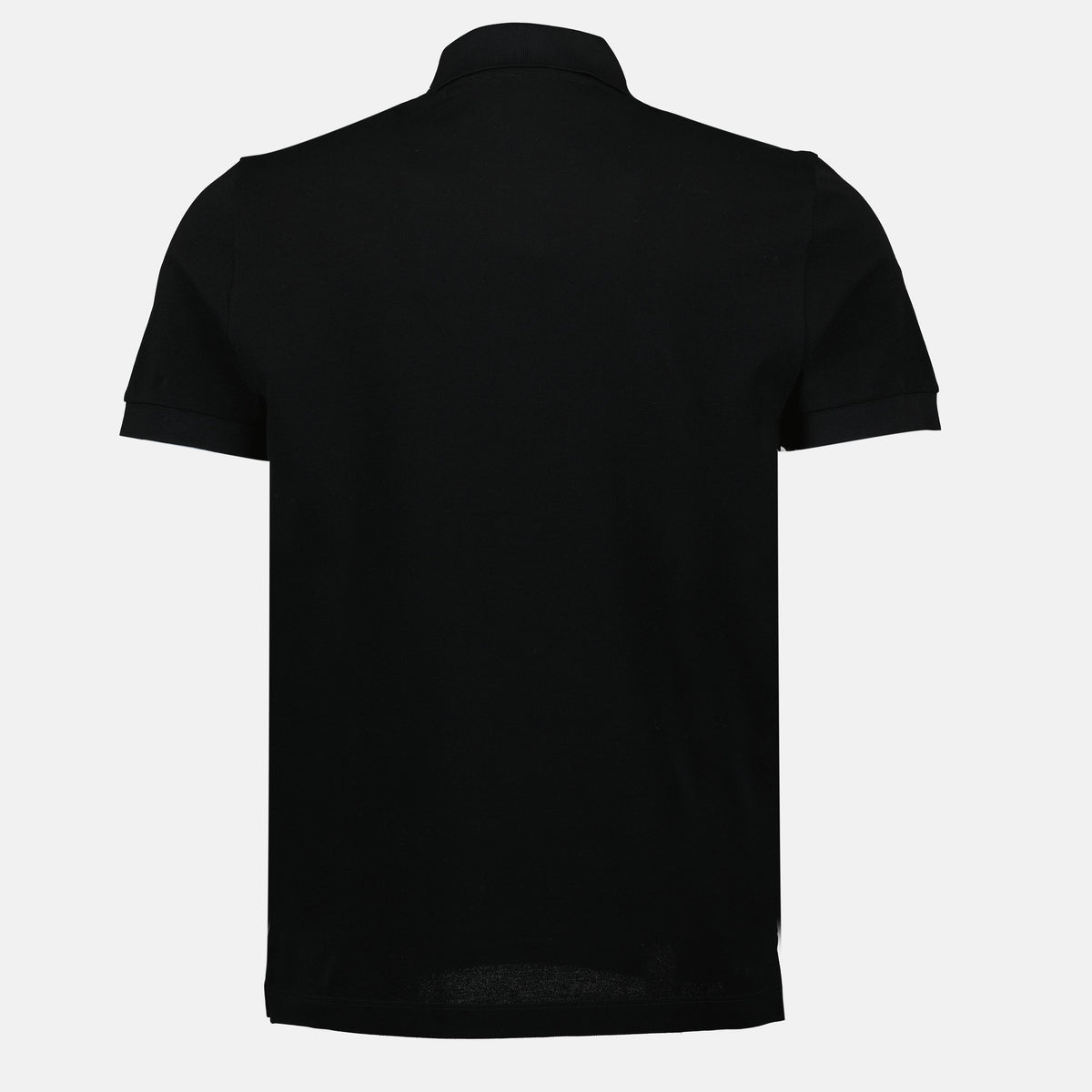 Fendi Black Polo Shirt with FF Logo Detail