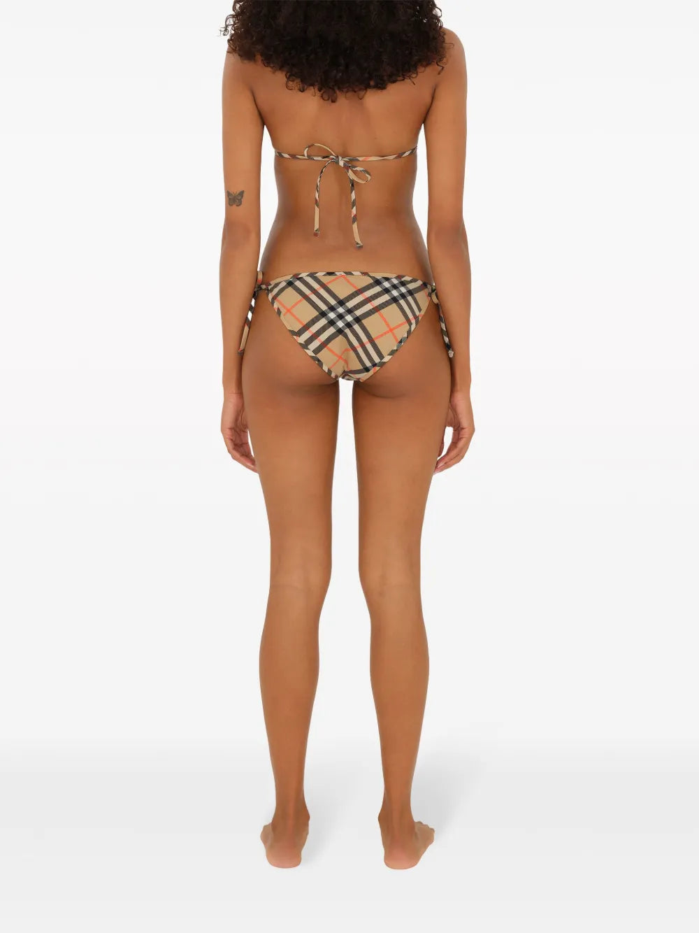 Checked Bikini Bottom