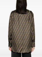 Monogram Silk Shirt