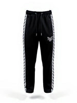 Men’s Premium Black Track Jacket – Athletic Fit with Designer Sleeve Detail