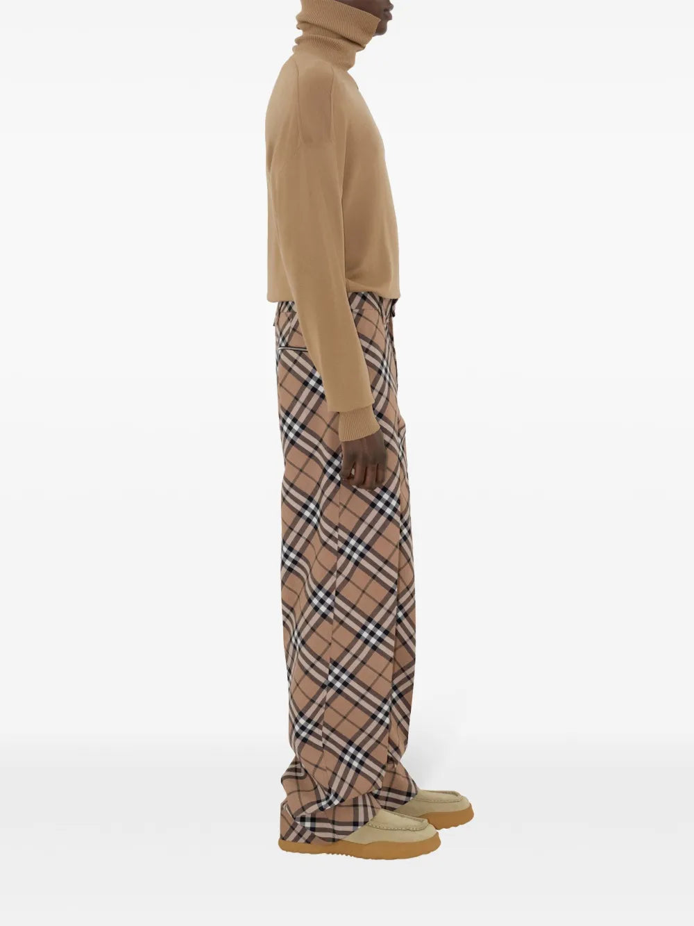 Checked Pants
