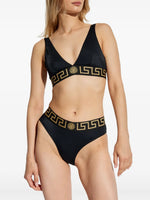 Greca Border Bikini Top