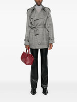 Wool and Silk Trench Coat