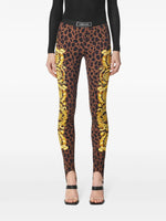 Leopard Baroque Stirrup Leggings
