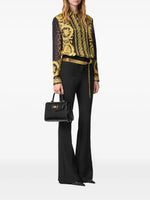 Baroque Silk Shirt-Leopard