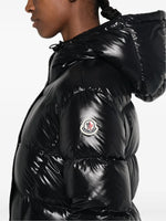 Glossy Long Puffer Coat