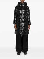 Glossy Long Puffer Coat