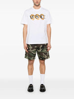 White Maxi Chain Logo T-Shirt