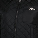 Zip-Up Jacket with Medusa Hardware