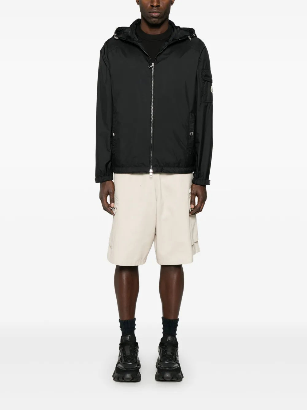 Etiache Hooded Windbreaker