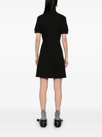 Zip-Front A-Line Mini Dress