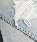 MX1 Suede-Panel Distressed Straight