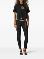 Embellished Skinny Denim Jeans