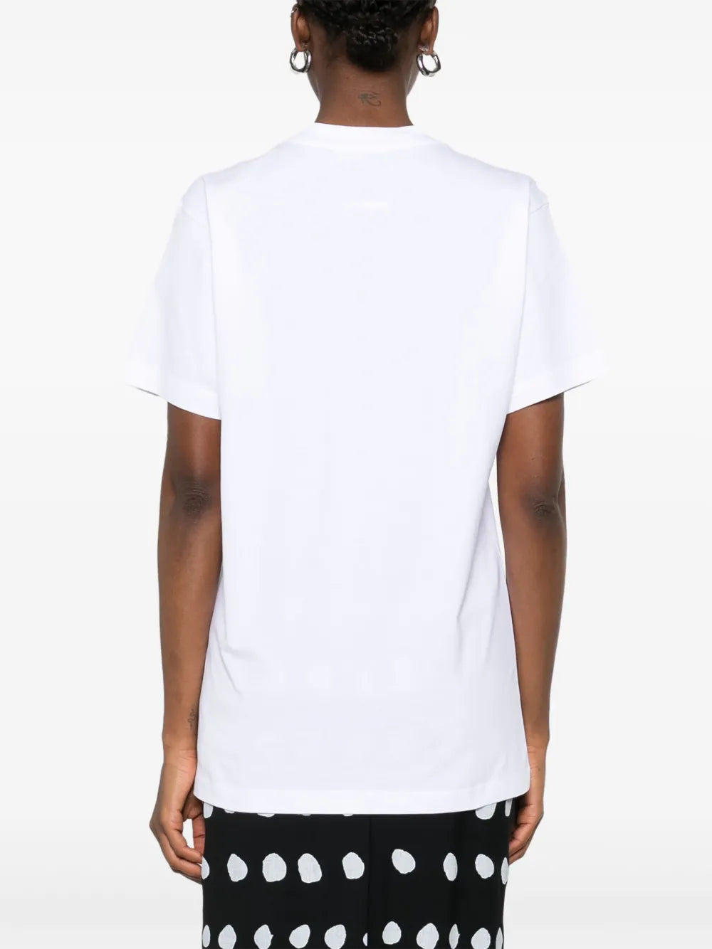 Goose Logo Cotton T-Shirt