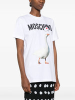 Goose Logo Cotton T-Shirt