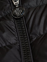 Black Lightweight Quilted Down Vest