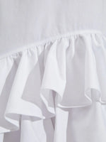 Ruffled Hem T-Shirt Dress